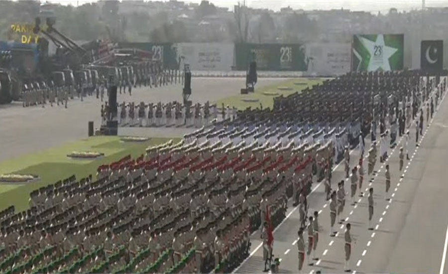 Pakistan Day stunning military parade held in Islamabad