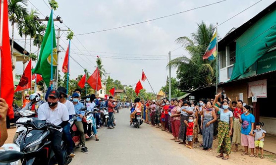 Sixteen protesters killed in Myanmar on 'day of shame for armed forces'
