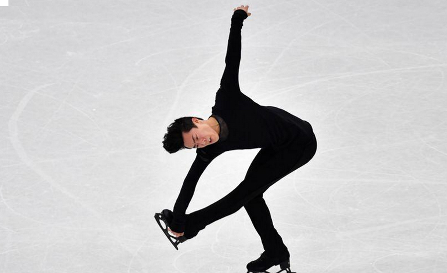 Figure skating: Chen wins third straight world title as Hanyu falters