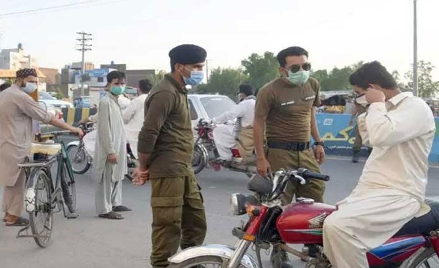 Citizen booked in Lahore for not wearing facemask