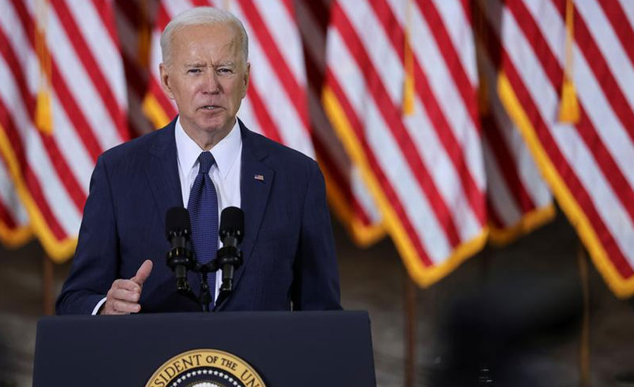 Biden says $2 trillion jobs plan rivals the space race in its ambition