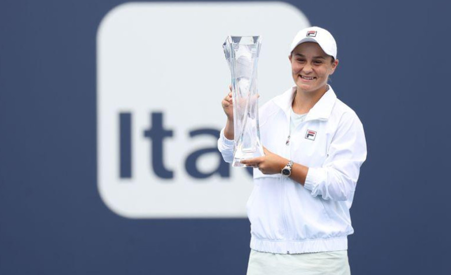Barty hits out at number one ranking critics