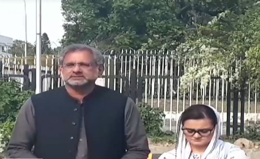PPP should bring a no-confidence move against Senate chairman if it is real opposition: Shahid Khaqan Abbasi