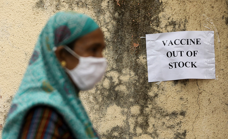 India's record COVID-19 surge continues, vaccines run short