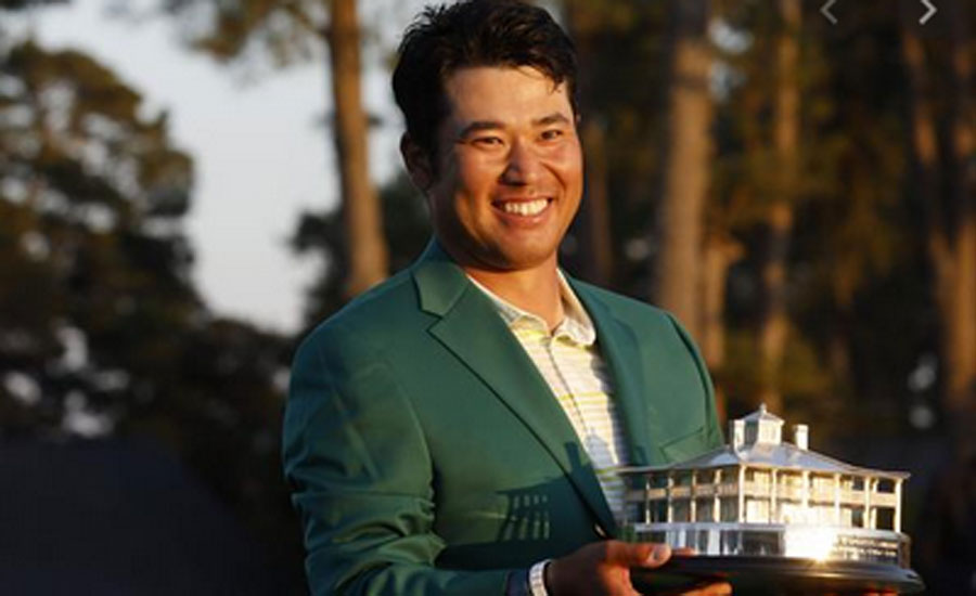 Golf-Japan's Matsuyama hangs on to make history with Masters win