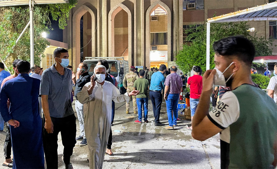 At least 27 dead in fire at Baghdad hospital for COVID patients- medical sources