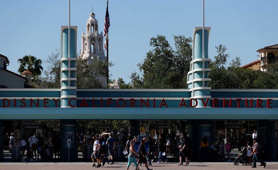 California Disneyland re-opens but you can’t hug Mickey Mouse
