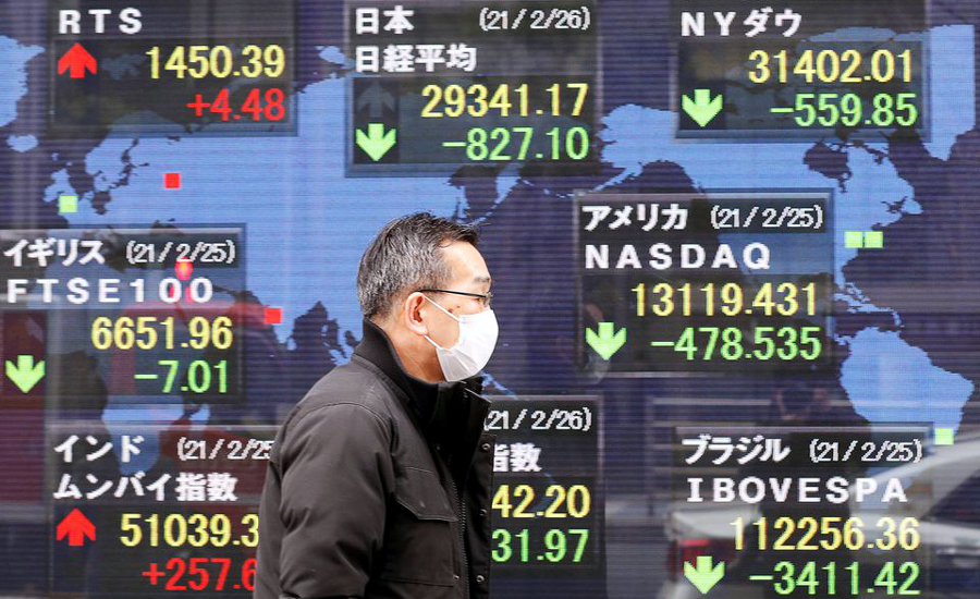 Asia shares subdued by tech retreat, US futures steady