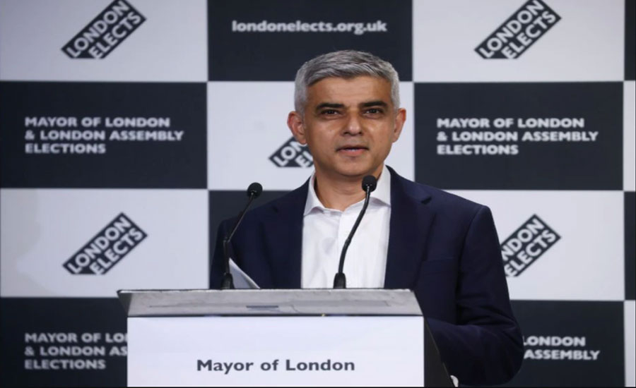 Labour's Sadiq Khan re-elected London mayor