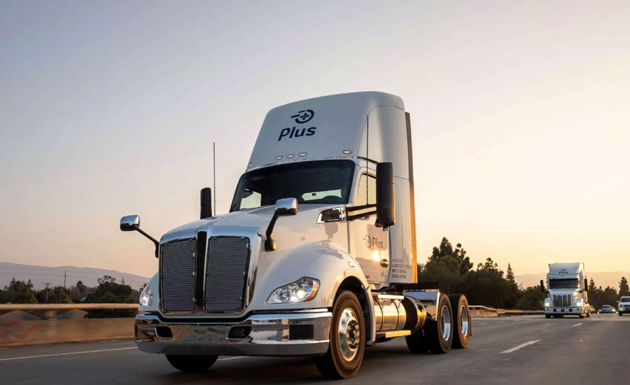 Self-driving truck startup Plus to go public through $3.3 bln SPAC deal