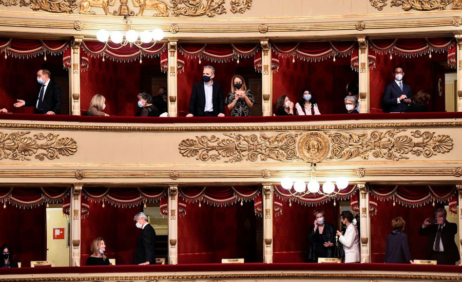 Italy's La Scala reopens to public after 7-month pandemic-led closure