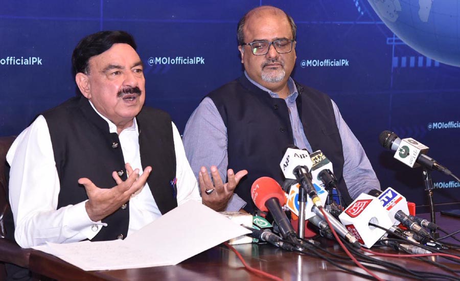 Cabinet sub-committee has recommended to place Shehbaz Sharif's name on ECL: Sheikh Rasheed