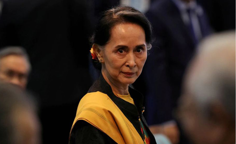 Myanmar's deposed leader Suu Kyi appears in court for first time since coup