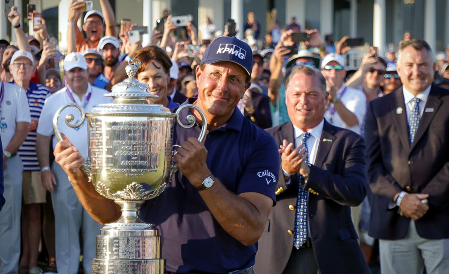 Fifty and fabulous: Mickelson defies age to win PGA Championship