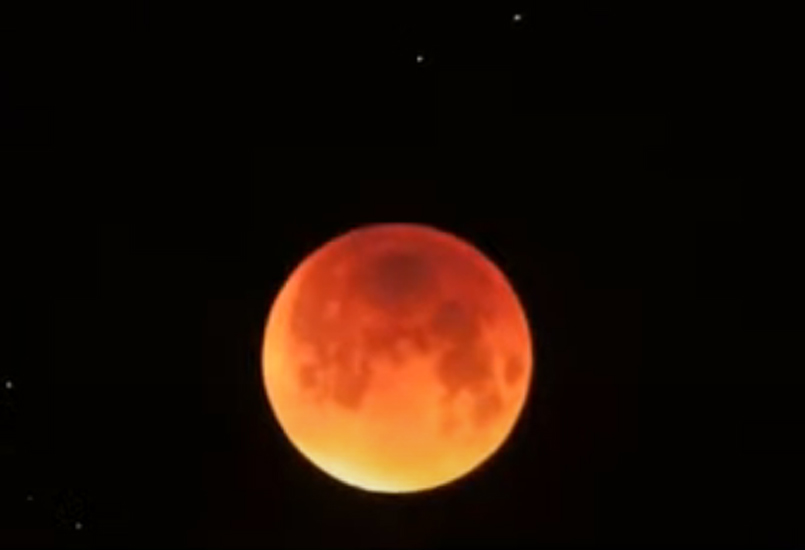 First lunar eclipse of 2021 underway
