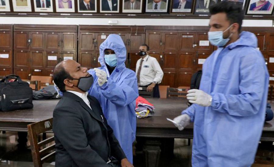 India reports 152,734 new COVID-19 infections, 3,128 deaths