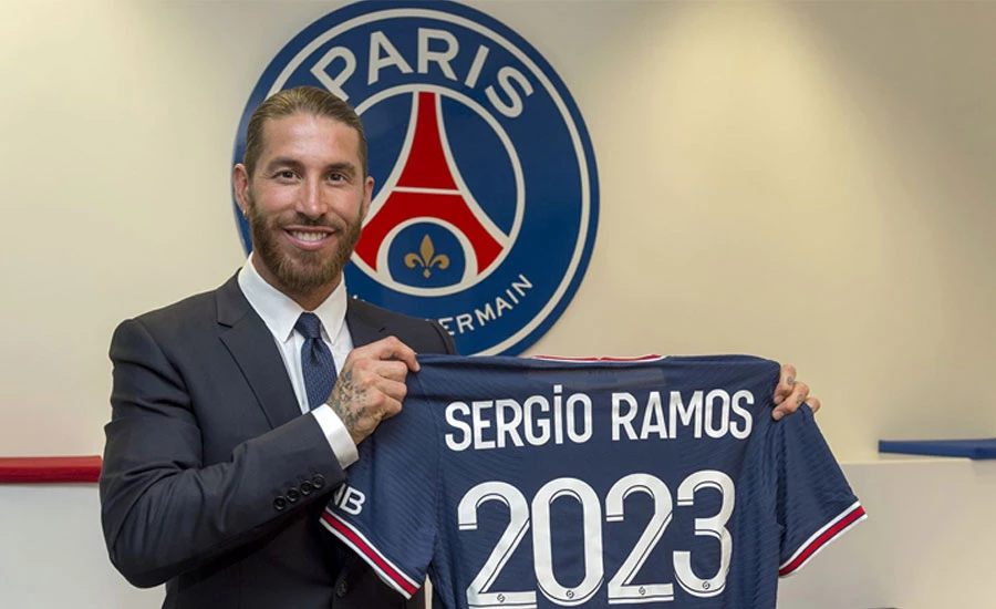 PSG sign Sergio Ramos on two-year deal
