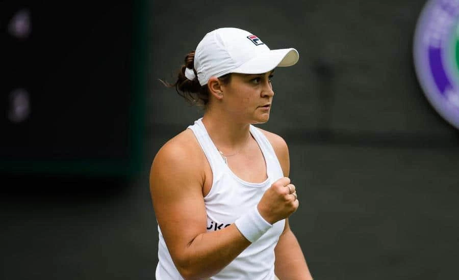 Barty storms into her maiden Wimbledon final