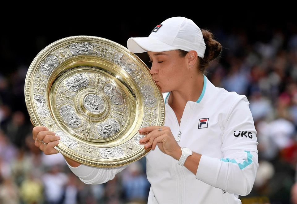Barty ends Australia's long wait for Wimbledon women's title