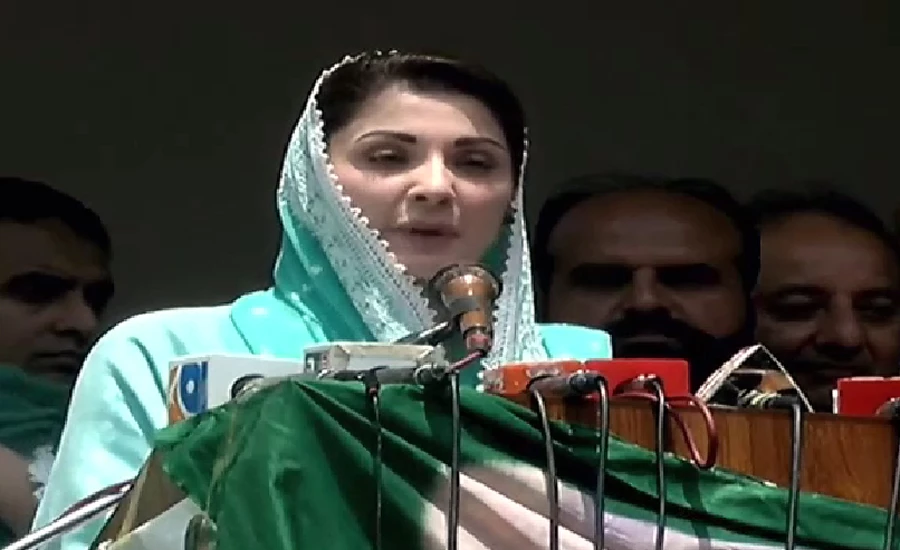 Federal ministers caught red-handed while distributing money in AJK: Maryam Nawaz