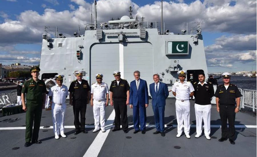 Pakistan Navy Ship Zulfiquar returns after successful visit to Russia