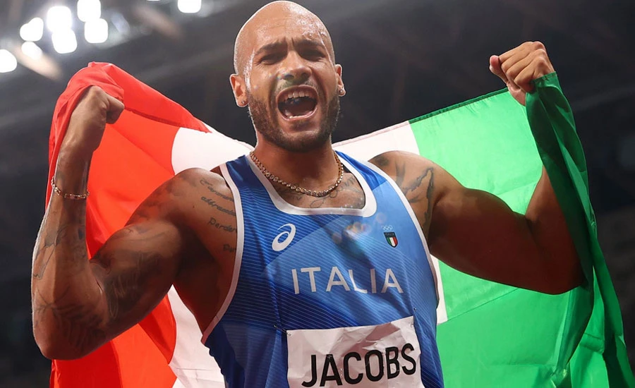 Athletics-Italy's Jacobs takes stunning 100 metres gold