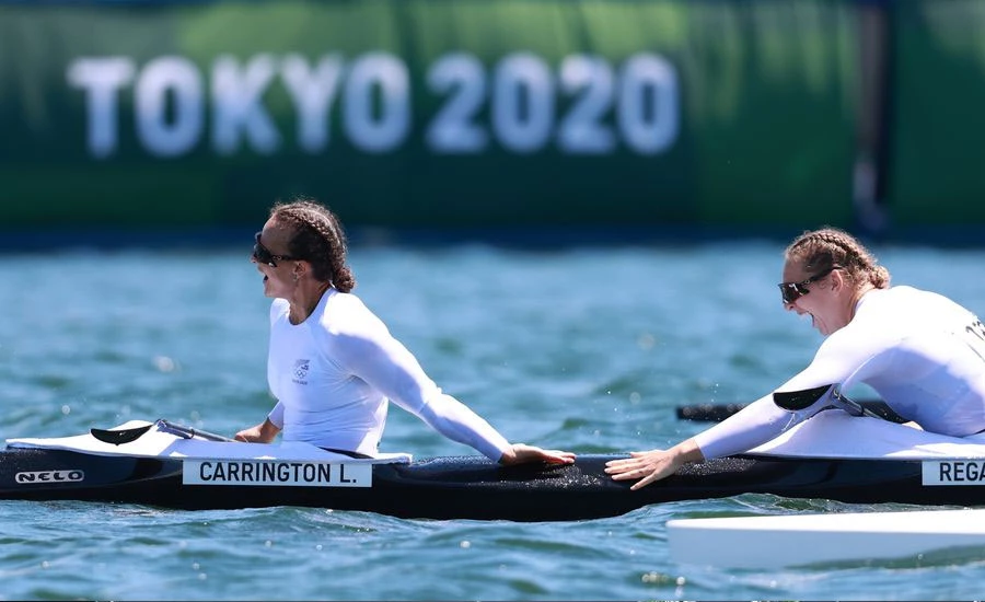 Canoe sprint-New Zealand's Carrington, Regal win women's kayak double 500m gold