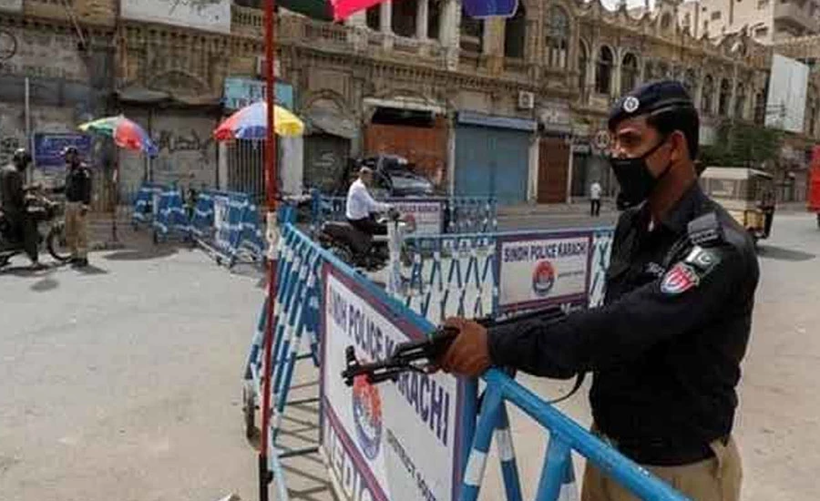 Unvaccinated people banned to enter in Sindh police headquarters