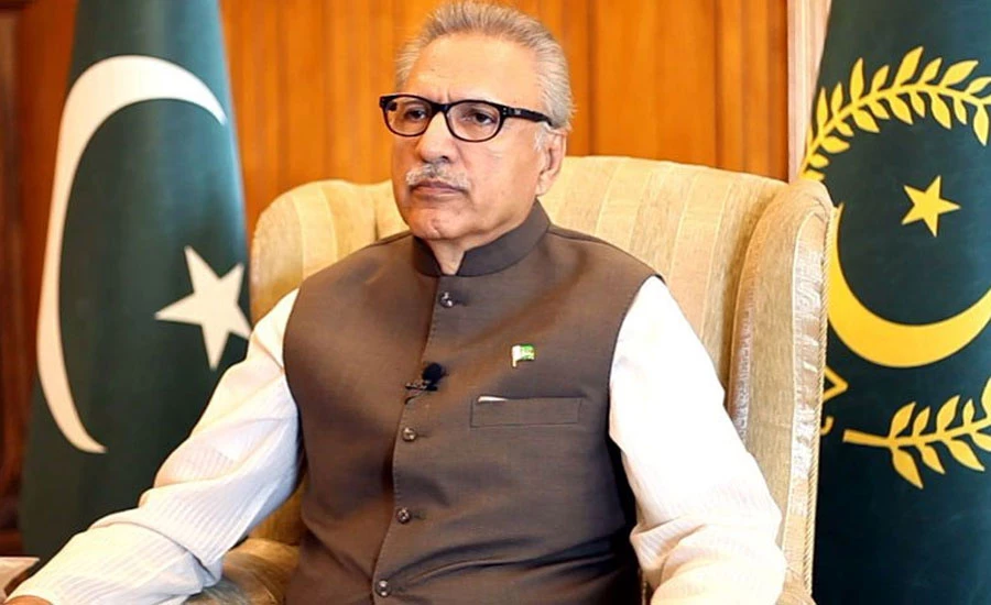 Pakistan stands firm with Kashmiris in struggle for self-determination: President Dr Arif Alvi