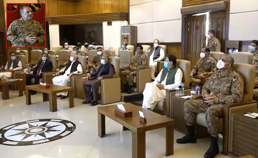 PM Imran Khan, COAS Qamar Bajwa briefed about security situation at Peshawar Corps Headquarters