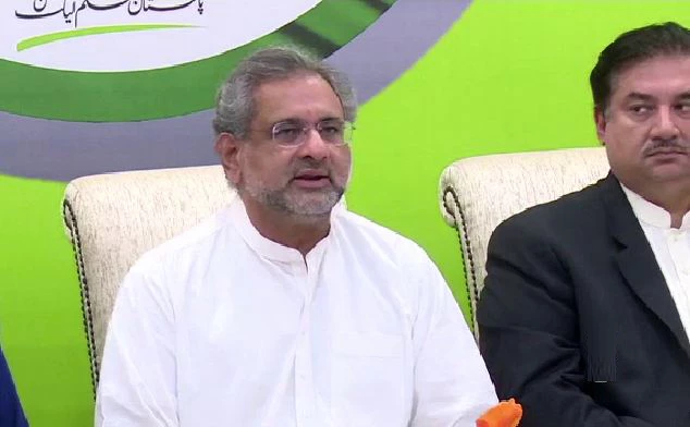 Govt levelled allegations against politicians by issuing report: Shahid Khaqan Abbasi