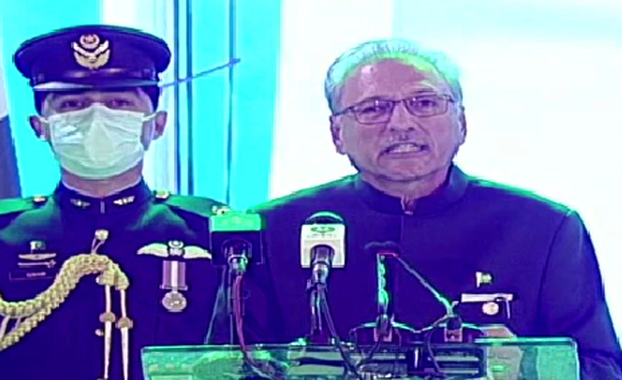 Nation faced each difficulty, now on way to rapid growth: Dr Arif Alvi