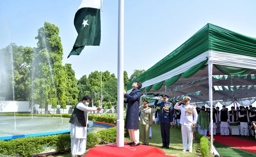 Impressive ceremony held on Pakistan's Independence Day in New Delhi