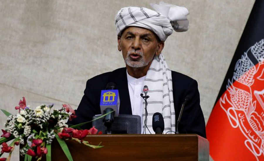 Ashraf Ghani says won't allow 'imposed war' as Taliban take key town near Kabul