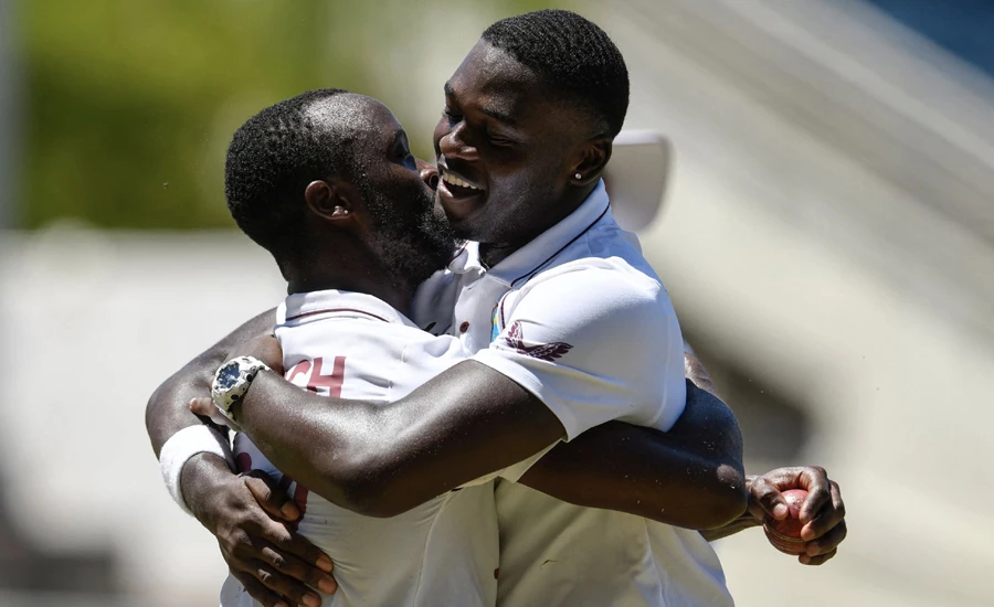 West Indies clinch one-wicket win against Pakistan in first Test