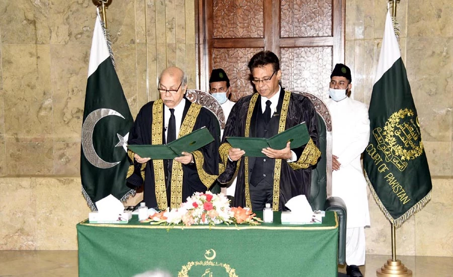 Justice Muhammad Ali Mazhar sworn in as SC judge