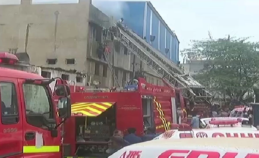16 labourers burnt to death in fire at chemical factory in Karachi