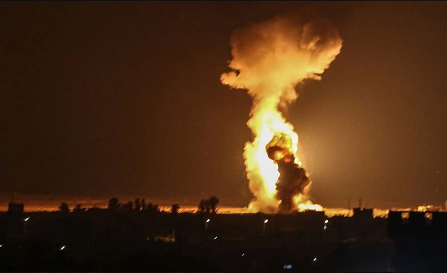 Israel bombs Hamas sites in Gaza over fire balloons