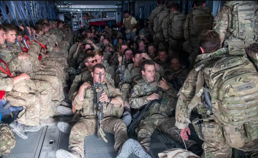 Last UK military flight leaves Afghanistan after evacuating 15,000 people