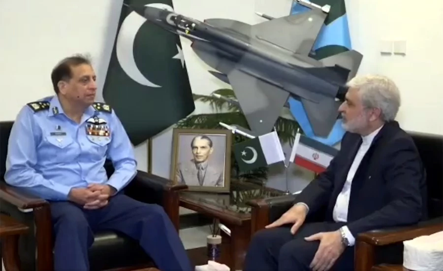 Air Chief Marshal Zaheer Sidhu, Iranian envoy discuss matters of mutual interest