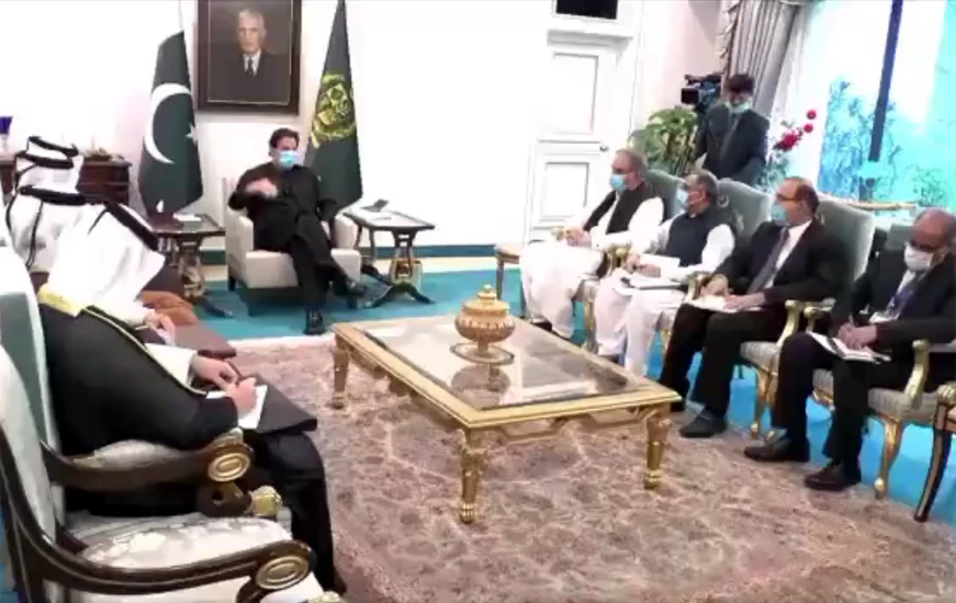 Qatar Foreign Minister Sheikh Abdulrahman Al-Thani acknowledges Pakistan's efforts for regional peace