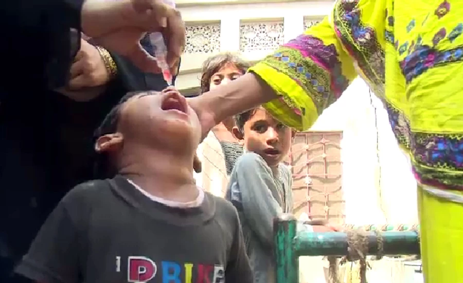 Anti-polio campaign continues for second day across country
