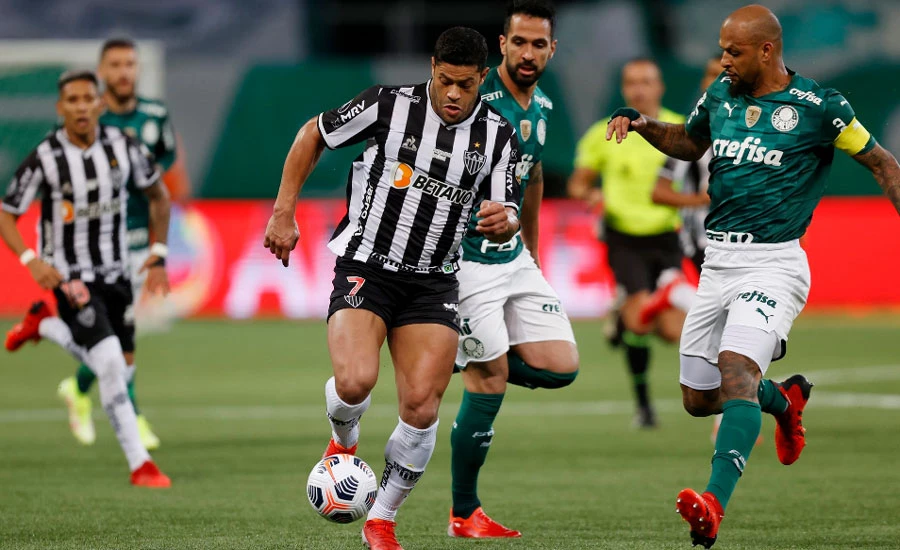 Atletico miss penalty in 0-0 draw with Palmeiras