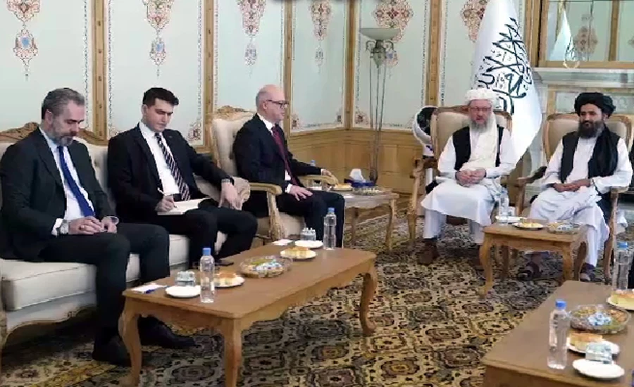 Turkish ambassador calls on Afghan Deputy PM Mullah Abdul Ghani Baradar