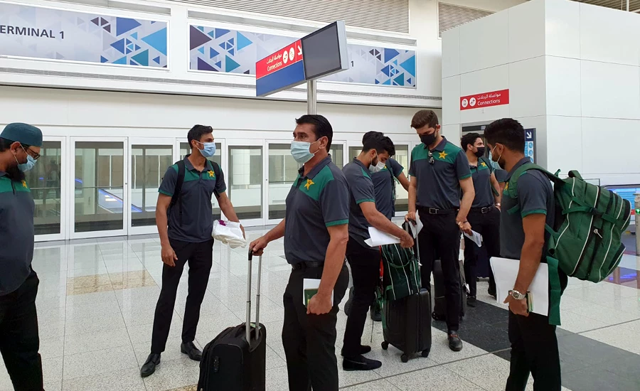 Pakistan squad reaches Dubai to participate in T20 World Cup 2021