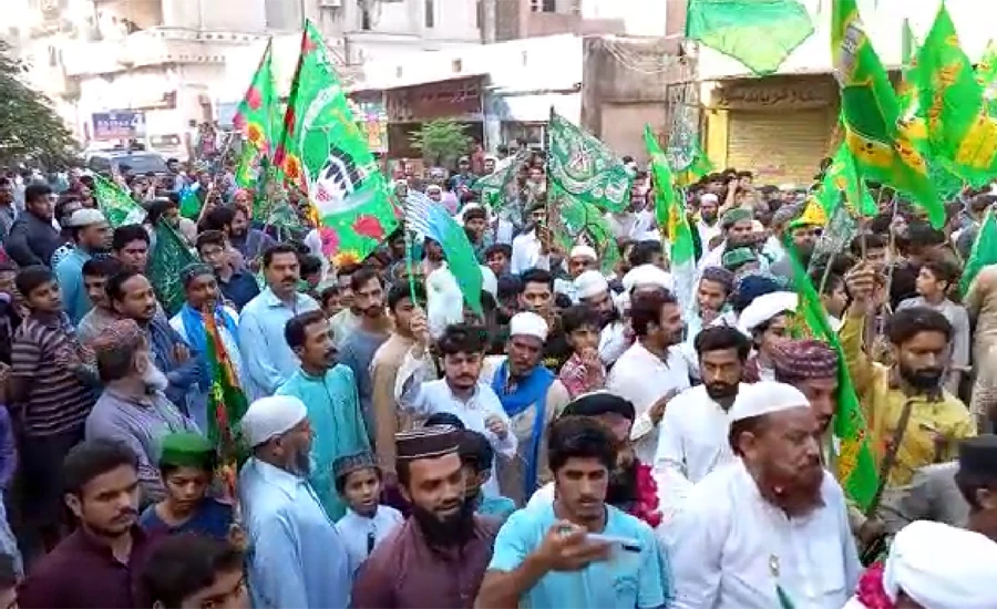 Rallies taken out on Eid Miladun Nabi (SAW) across country