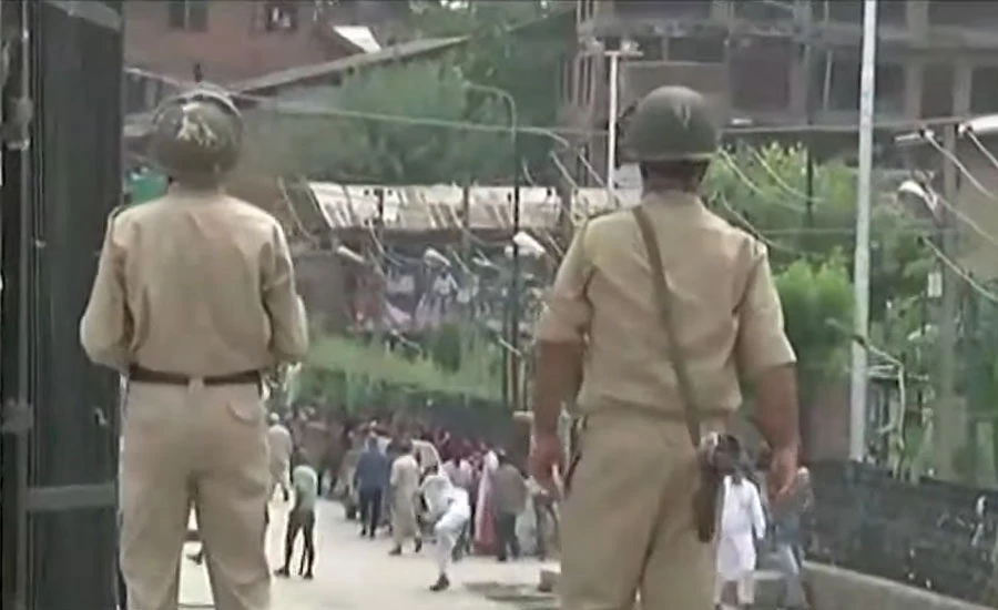 Kashmiris on both sides of Line of Control observing Black Day