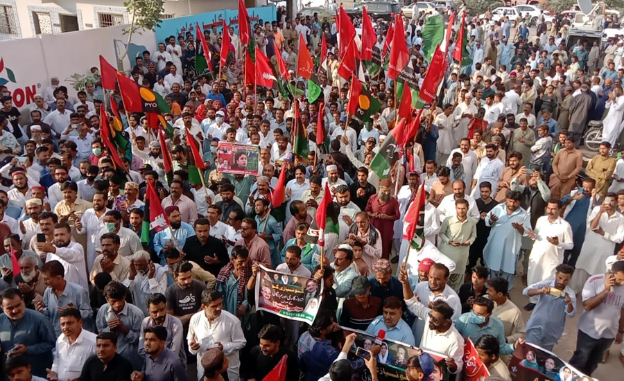 PPP stages countrywide protest against inflation