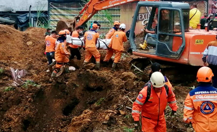 Landslide kills 11 in southern Colombia, others missing