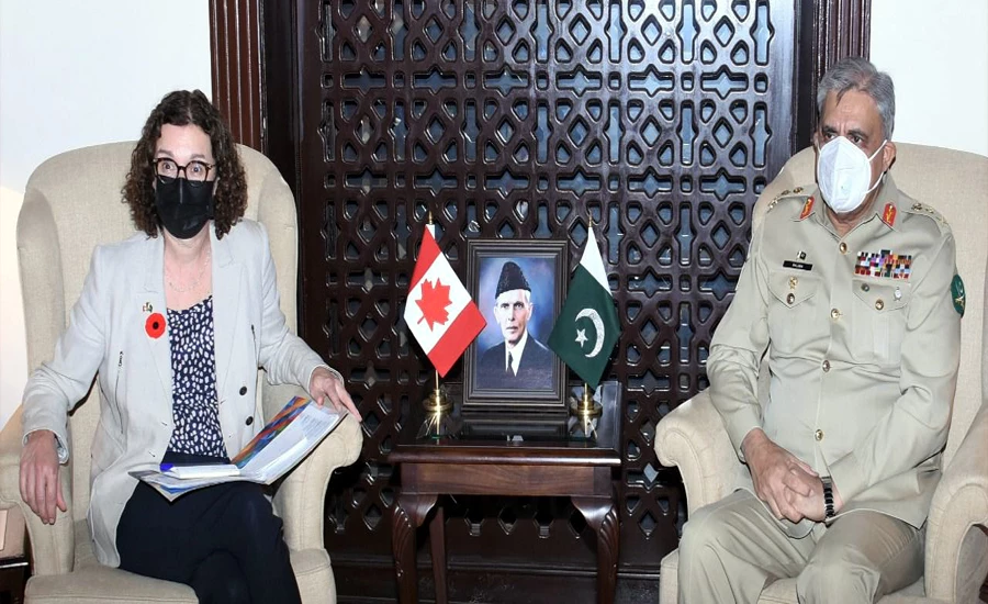 COAS Qamar Bajwa, Canadian Deputy FM discuss collaboration in humanitarian measures in Afghanistan